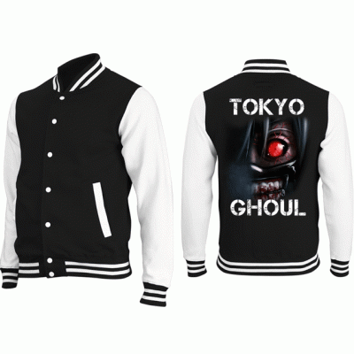 Bluza czarno-biała TOKYO GHOUL