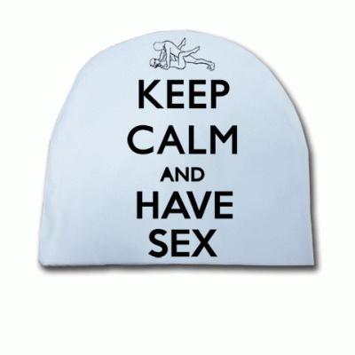 CZAPKA KEEP CALM AND HAVE SEX