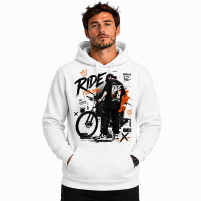 BLUZA Z KAPTUREM NA ROWER RIDE YOUR WAY