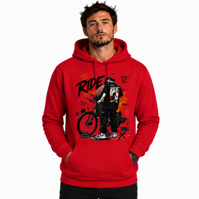 BLUZA Z KAPTUREM NA ROWER RIDE YOUR WAY