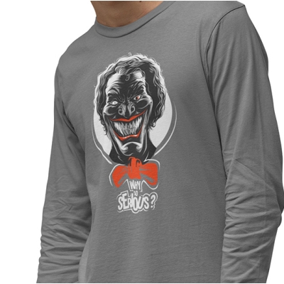 LONGSLEEVE SERIOUS CLOWN