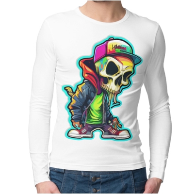 LONGSLEEVE SKULL ONE