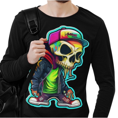 LONGSLEEVE SKULL ONE