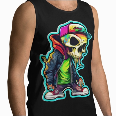 TANK TOP SKULL ONE