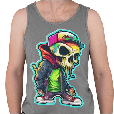 TANK TOP SKULL ONE