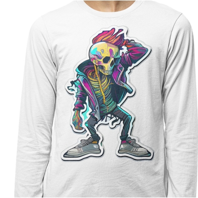 LONGSLEEVE SKULL ONE 1