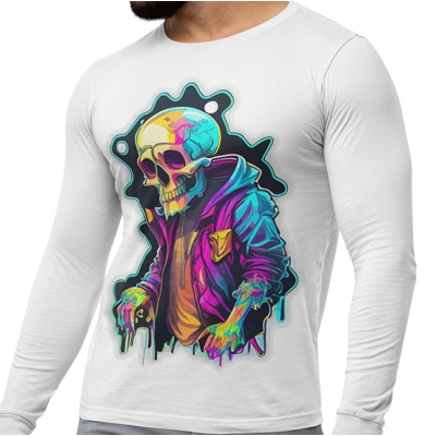 LONGSLEEVE SKULL ONE 2