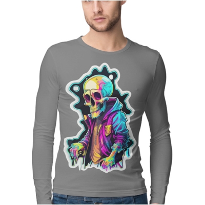 LONGSLEEVE SKULL ONE 2