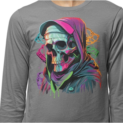 LONGSLEEVE SKULL ONE 7