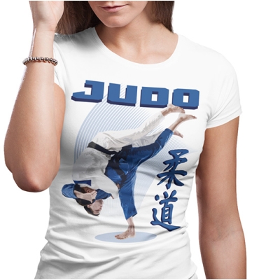 KOSZULKA DAMSKA  JUDO