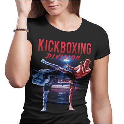 KOSZULKA DAMSKA  KICKBOXING DIVISION