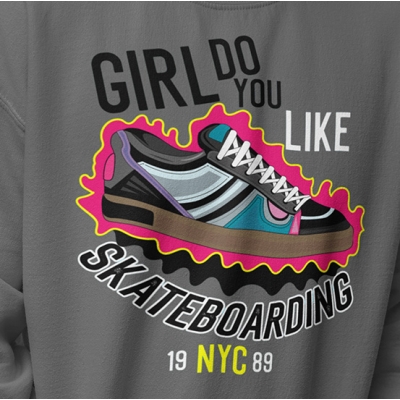 BLUZA GIRL SKATEBOA RDING