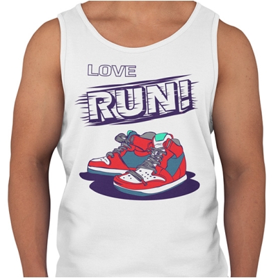 TANK TOP LOVE RUN