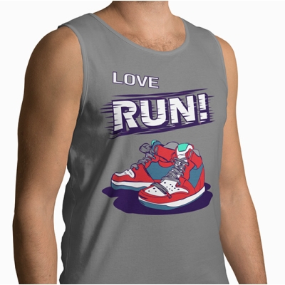 TANK TOP LOVE RUN