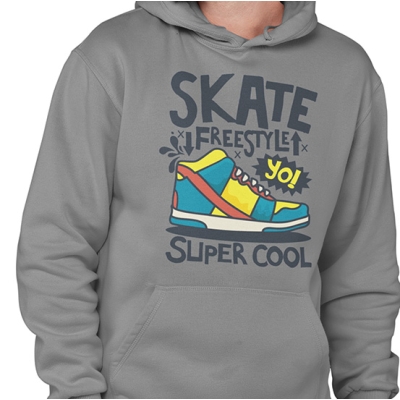 BLUZA Z KAPTUREM SKATE FREESTYLE