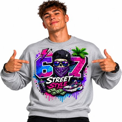 BLUZA 67 STREET STYLE