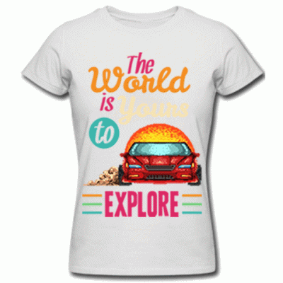(D)(THE WORLD IS YOURS TO EXPLORE)