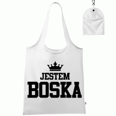 TORBA/PLECAK JESTEM BOSKA