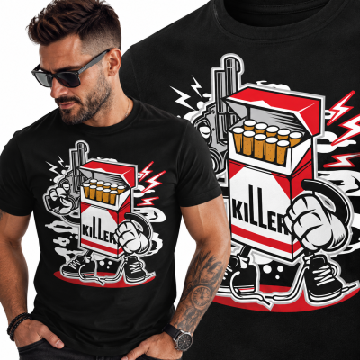 KOSZULKA ANIMOWANA CIGARETTE KILLER