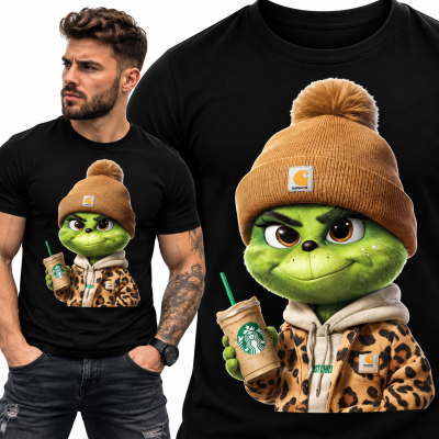 KOSZULKA ŚWIĄTECZNA GRINCH CAFFE