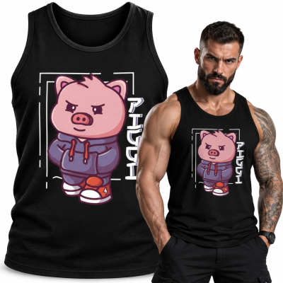 TANK TOP ŚMIESZNY PIGGI
