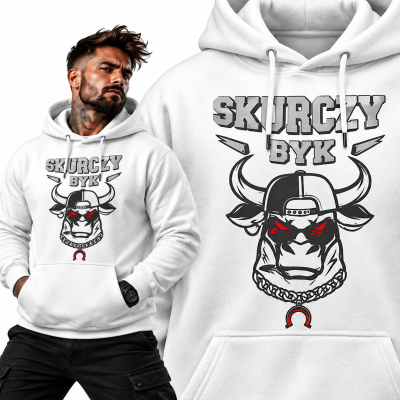 BLUZA Z KAPTUREM SKURCZY BYK