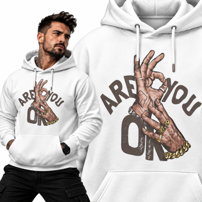 BLUZA Z KAPTUREM AREYOUOK