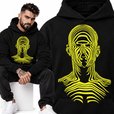 BLUZA Z KAPTUREM PERSONA COMPOCISION LINEAL