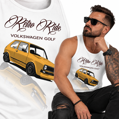 TANK TOP ŚMIESZNY MOTORYZACYJNE RETRO