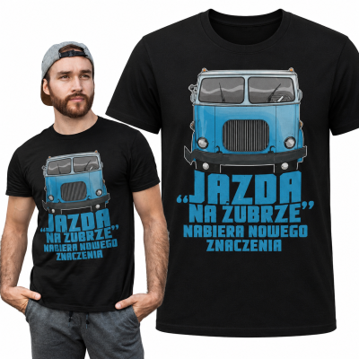 KOSZULKA AUTA PRL ŻUBR