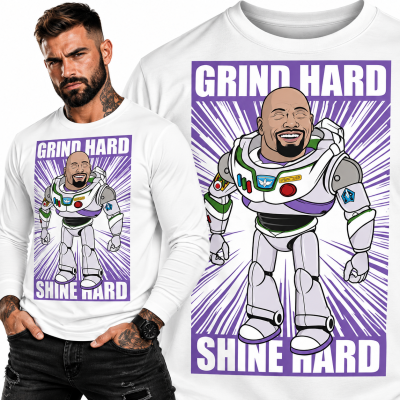 LONGSLEEVE ŚMIESZNE DWAYNE JOHNSON BUZZ LIGHTYEAR