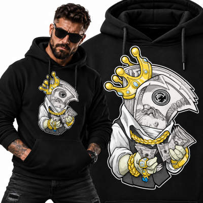 BLUZA Z KAPTUREM KING DOLLAR