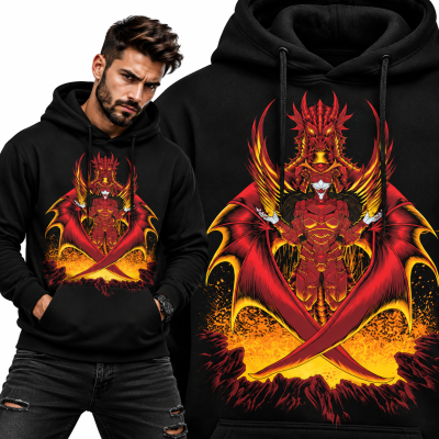 BLUZA Z KAPTUREM MAGMA DRAGON