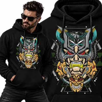 BLUZA Z KAPTUREM MECHA G