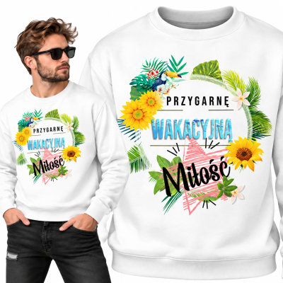BLUZA ŚMIESZNA WAKACYJNA MIŁOŚĆ