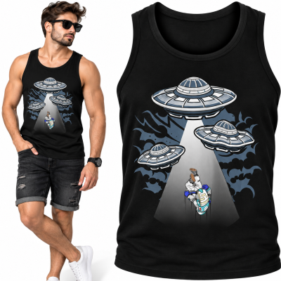 TANK TOP ŚMIESZNY ASTRONAUT