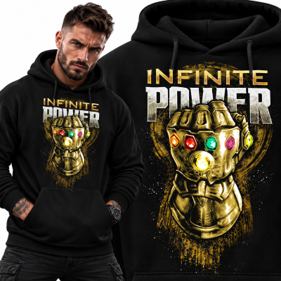 BLUZA Z KAPTUREM INFITE
