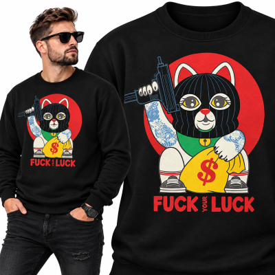 BLUZA ŚMIESZNA  LUCK
