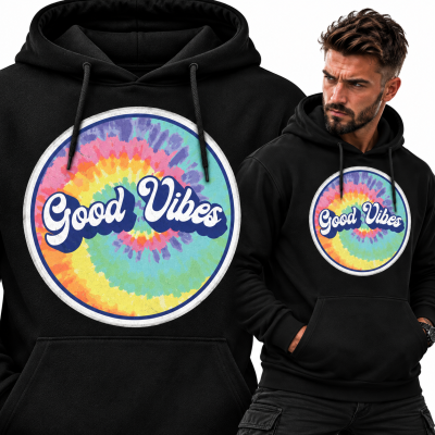 BLUZA Z KAPTUREM GOOD VIBES