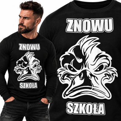 LONGSLEEVE  ŚMIESZNY ZNOWU SZKOŁA