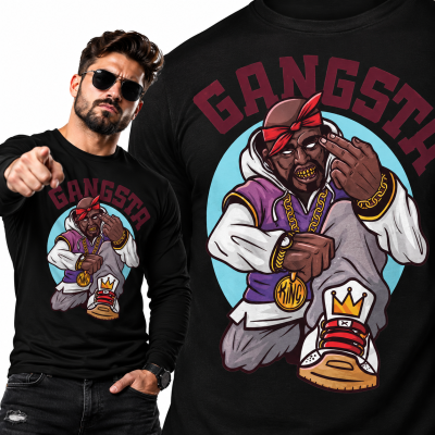LONGSLEEVE ŚMIESZNY GANGSTA