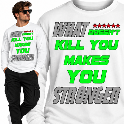 LONGSEEVE ŚMIESZNY STRONGER