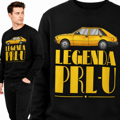 BLUZA AUTA  PRL POLONEZ