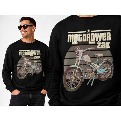 BLUZA AUTA  PRL MOTO ŻAK