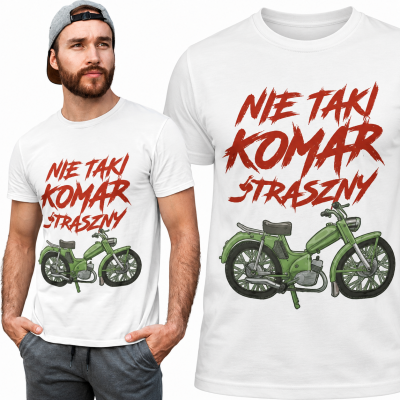 KOSZULKA  AUTA PRL KOMAR