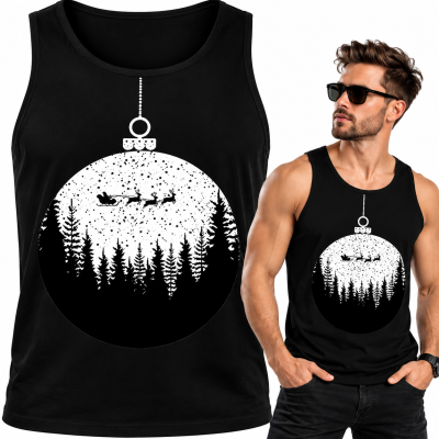 TANK-TOP ŚWIĄTECZNY  BOMBKA