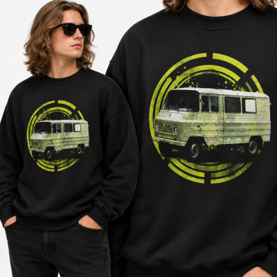 BLUZA AUTA PRL Żuk