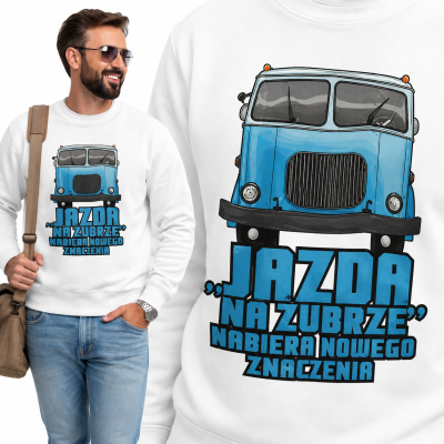BLUZA AUTA PRL ŻUBR