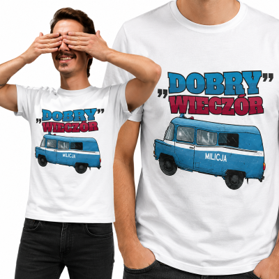 KOSZULKA AUTA PRL NYSA DOBRY WIECZÓR