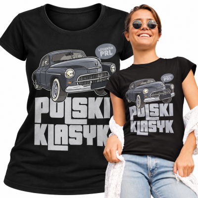 DAMSKA KOSZULKA AUTA PRL WARSZAWA 2